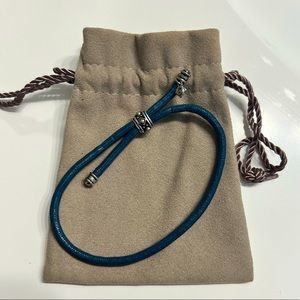 David Yurman leather bracelet